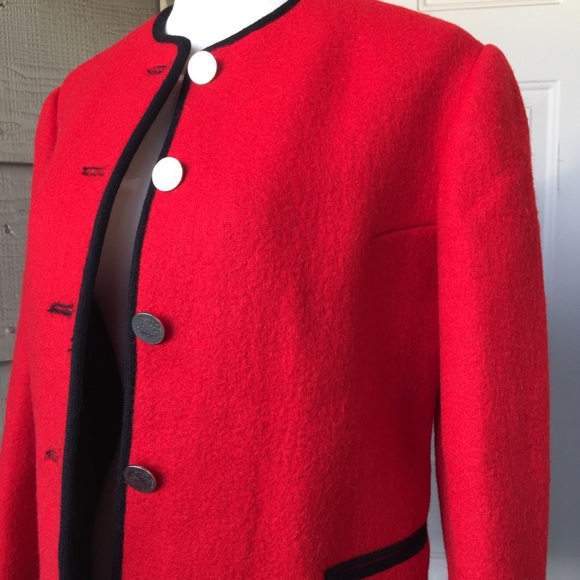 BOOS Austrian Style 100% Wool Ladies Jacket, Vintage - Picture 3 of 7